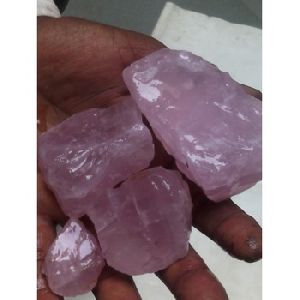 Minerals Rose quartz rough stone