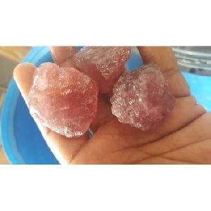 Strawberry rough gemstones