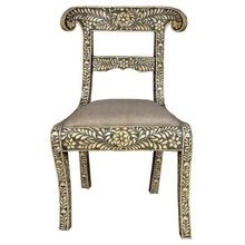 Living Room Bone Inlay Designer Chair