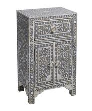 PEARL INLAY BEDSIDE CABINET