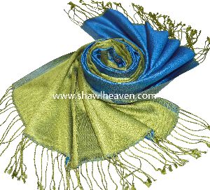 Lime Silk scarf wrap