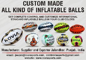 promotional and machine stitched balls