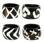 Buffalo Bone Napkin Ring