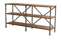 Iron metal and wooden Console Table