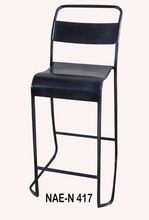 Iron Metal rusty black Bar Chair