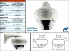 Varifocal Lens Dome Camera