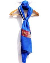 Hand Embroidered Kashmir Warm Lambswool Stole