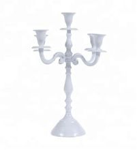 Crystal Ball Five Arms Candelabra