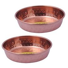 Copper Hammered Mixing Dessert Bowl