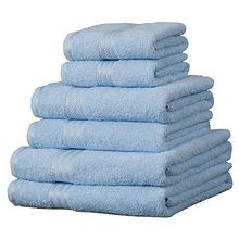 Towel set with different colour