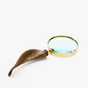 Magnifying Glass Goat Horn Handle