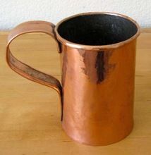 Handmade Copper Moscow Mule Mug