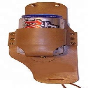 Leather carrying hip belt