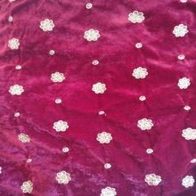 velvet polyester fabrics for wedding
