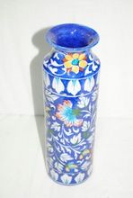 Ceramic blue pottery Pickle jar