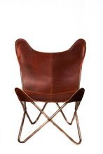 Genuine quality butterfly folding chair leather seat