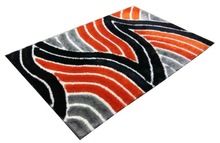latest design multicolor and style polyester rug
