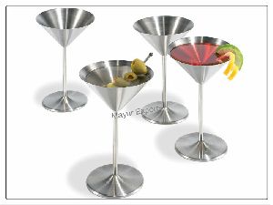 Stainless Steel Martini glass