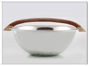 Stainless Steel Sauna Bucket with curve handle