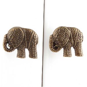 Elephant Metal Wardrobe Knob