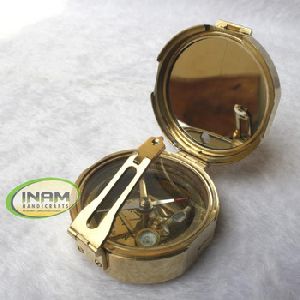 pure cast brass  compass