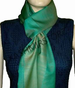 70/30 Reversible Cashmere Silk Shawl and Wraps