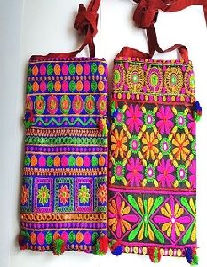 Fashion Ladies Sling Cotton Traditional Indian Designer Hand Shoulder Bag