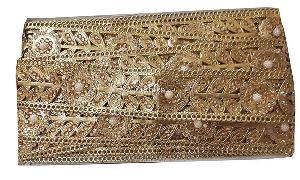 9 Meter Roll Cutwork Gold Lace