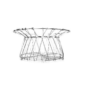 Handmade Iron Wire Folding Basket