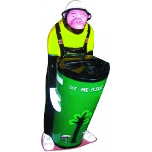 FIBRE MEDIUM CHIMPU DUSTBIN