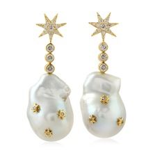 Pearl Chinese Dangle Earring