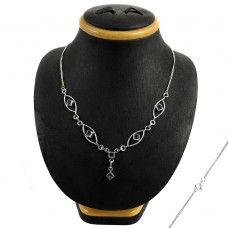 Beloved ! Amethyst Gemstone Sterling Silver Necklace Jewelry