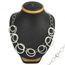 Melodious 925 Sterling Silver Necklace Jewelry