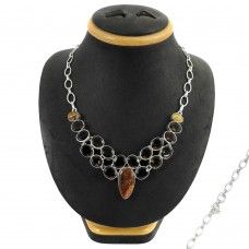 My Sweet! 925 Sterling Silver Multi Stone Necklace