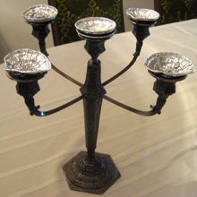 Iron Reindeer Candle Holder