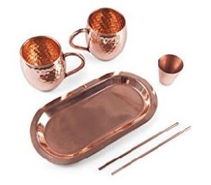 copper mugs