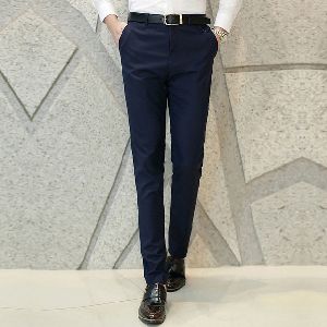 Buy kurus Slim Fit Men Cotton Blend Formal Trousers Combo Pack of 2  RoyalBlueBiege  28 at Amazonin