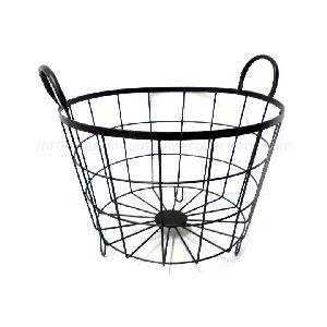 Iron Mesh Laundry Basket