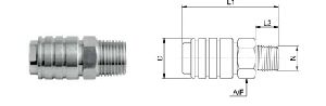 Series CP140 Quick Connect Coupling