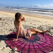 Hippie Yoga matround tapestry