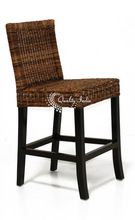 Jute Fabric Chairs Without Arm Rest