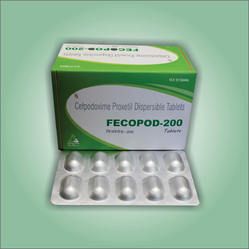 200mg  Cefpodoxime DT Tablets