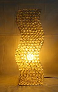 Indian Crystal Table Lamp