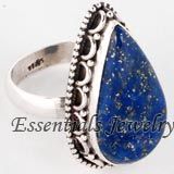 Filigree Lapis Lazuli Ring