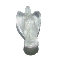 Gemstone Crystal Quartz Angel Carving