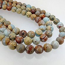 opal jasper beads strands