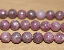 pink tourmaline beads strands