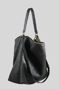 Black Leather Handbag