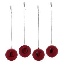 Hanging Decorative Red Balls