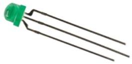 Double Color DIP 4.8mm Mushroom With Flange